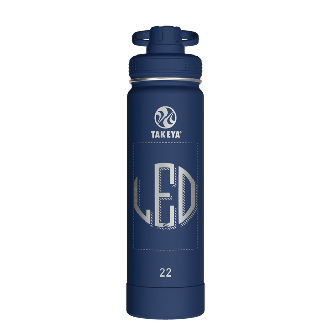 Actives Water Bottle With Spout Lid - customized