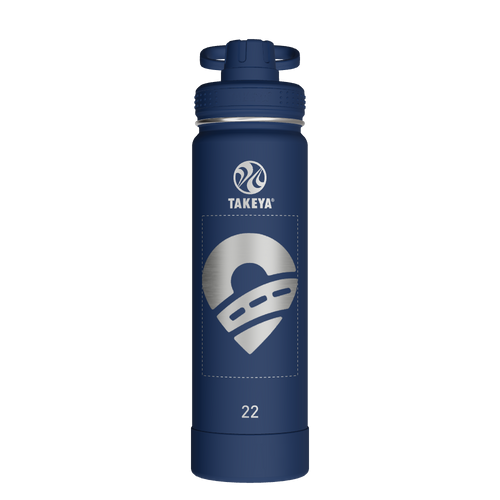 Actives Water Bottle With Spout Lid - customized