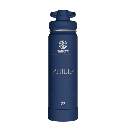 Actives Water Bottle With Spout Lid - customized
