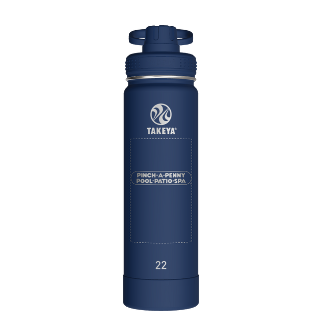 Actives Water Bottle With Spout Lid - customized