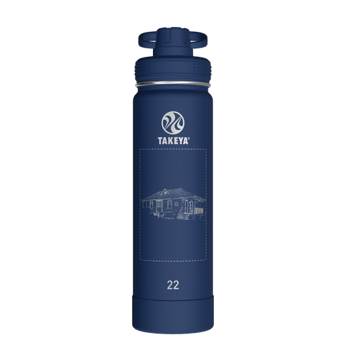Actives Water Bottle With Spout Lid - customized
