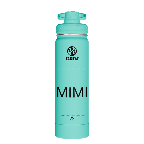 Actives Water Bottle With Spout Lid - customized