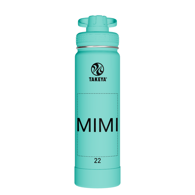 Actives Water Bottle With Spout Lid - customized