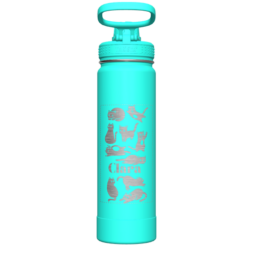 Actives Water Bottle With Spout Lid - customized