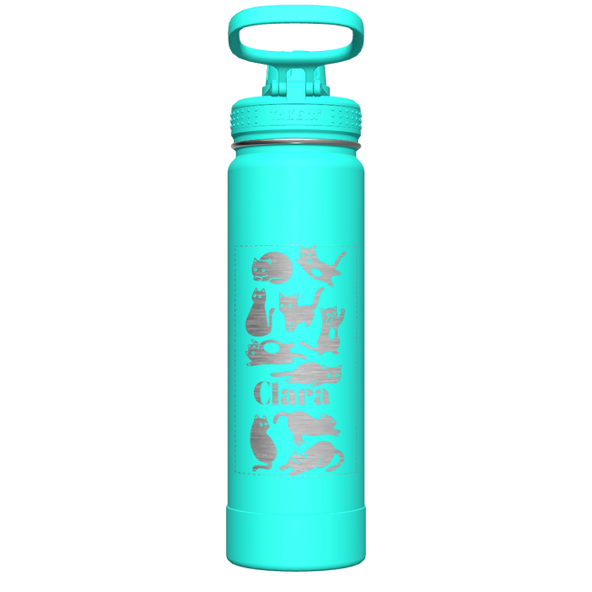 Actives Water Bottle With Spout Lid - customized