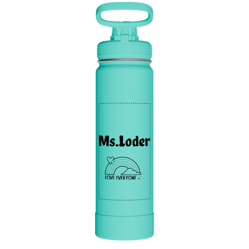 Actives Water Bottle With Spout Lid - customized
