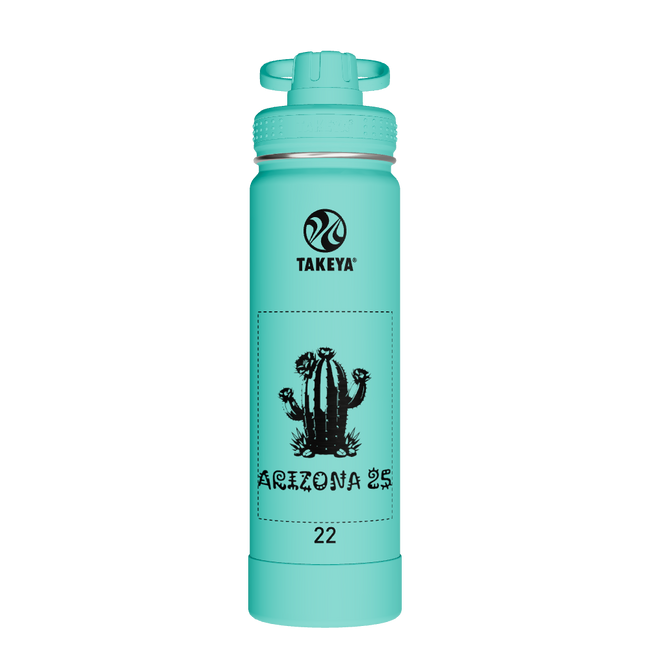Actives Water Bottle With Spout Lid - customized