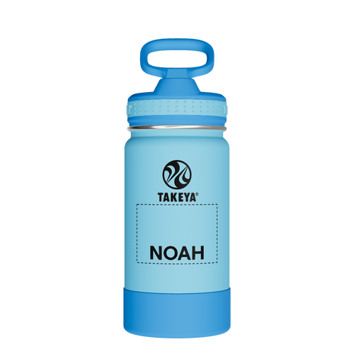 Actives Kids Water Bottle With Straw Lid - customized