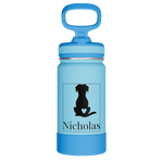Actives Kids Water Bottle With Straw Lid - customized