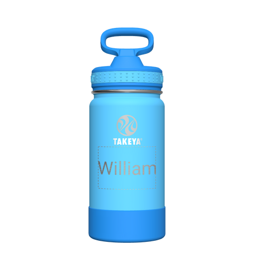 Actives Kids Water Bottle With Straw Lid - customized