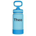 Actives Kids Water Bottle With Straw Lid - customized