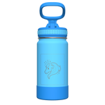 Actives Kids Water Bottle With Straw Lid - customized