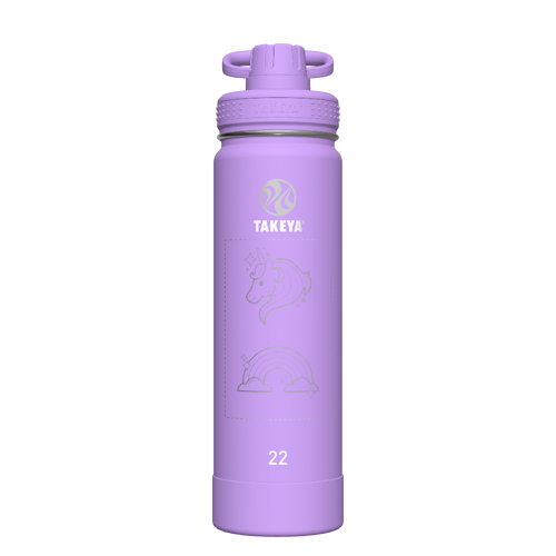 Actives Water Bottle With Spout Lid - customized