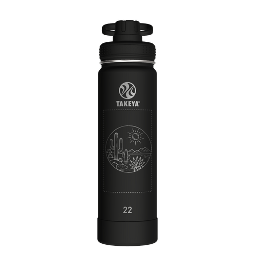 Actives Water Bottle With Spout Lid - customized