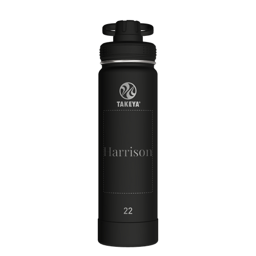 Actives Water Bottle With Spout Lid - customized