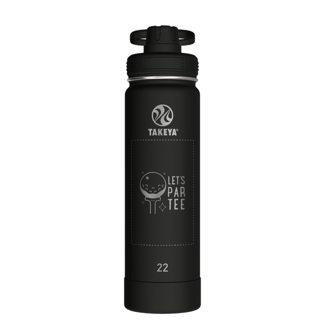 Actives Water Bottle With Spout Lid - customized