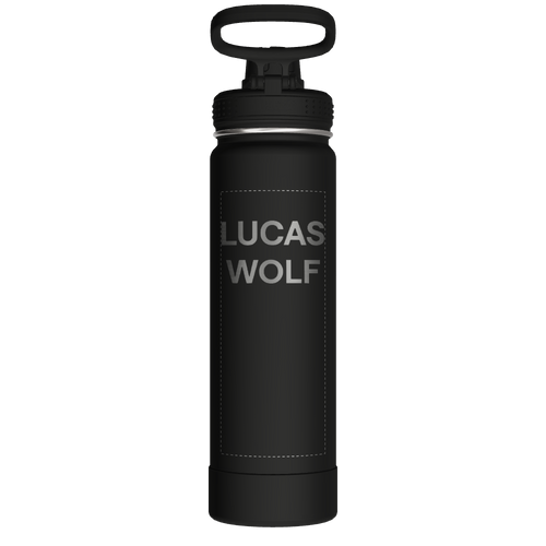 Actives Water Bottle With Spout Lid - customized