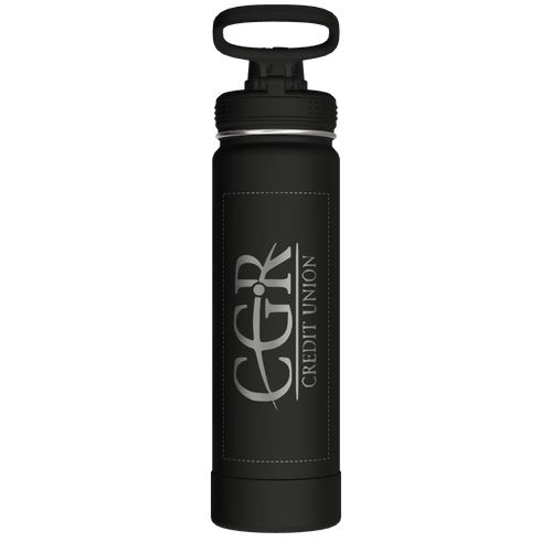 Actives Water Bottle With Spout Lid - customized