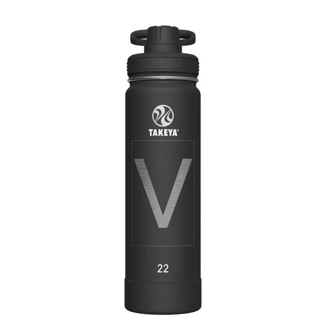 Actives Water Bottle With Spout Lid - customized