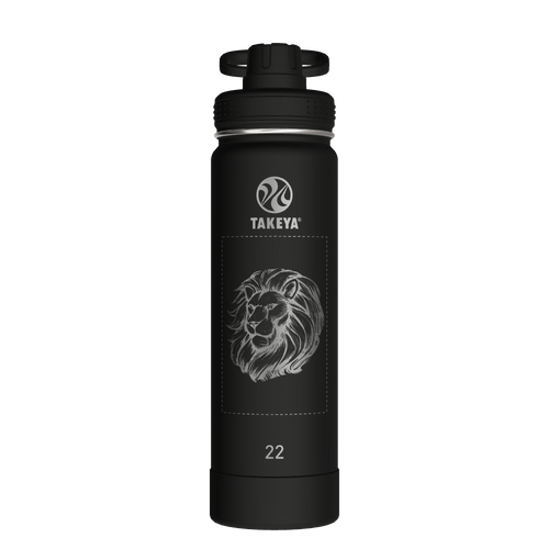 Actives Water Bottle With Spout Lid - customized