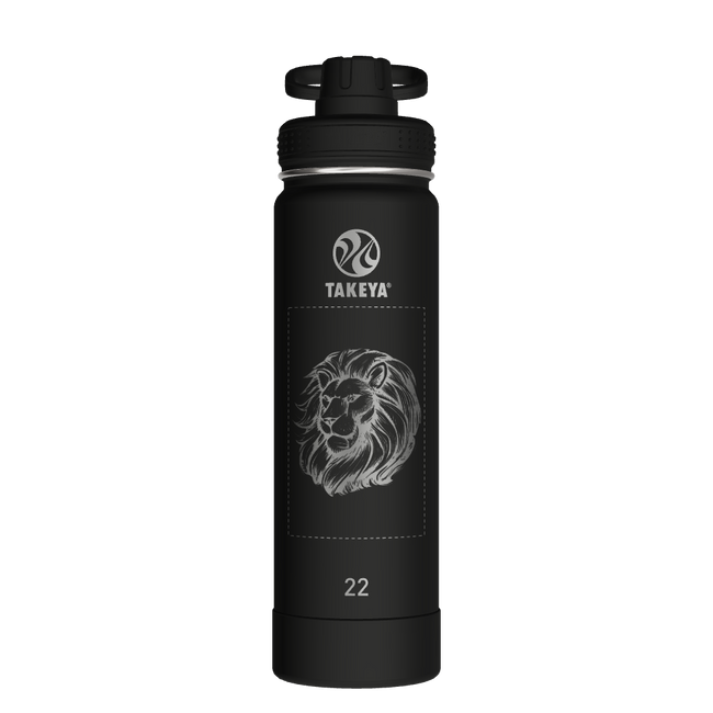 Actives Water Bottle With Spout Lid - customized