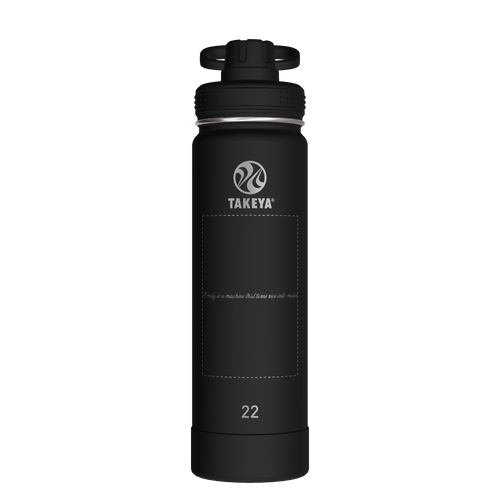 Actives Water Bottle With Spout Lid - customized
