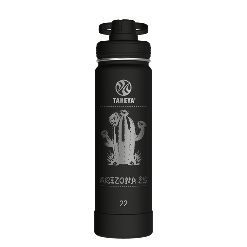 Actives Water Bottle With Spout Lid - customized