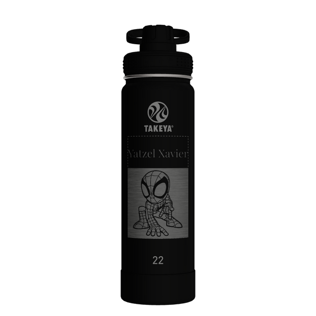 Actives Water Bottle With Spout Lid - customized