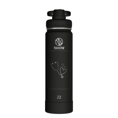 Actives Water Bottle With Spout Lid - customized