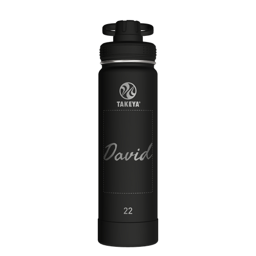 Actives Water Bottle With Spout Lid - customized