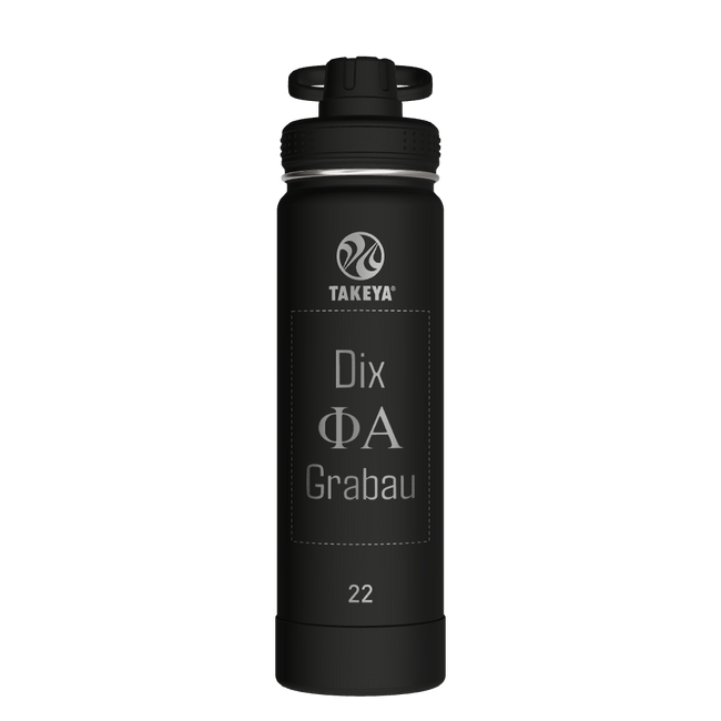Actives Water Bottle With Spout Lid - customized