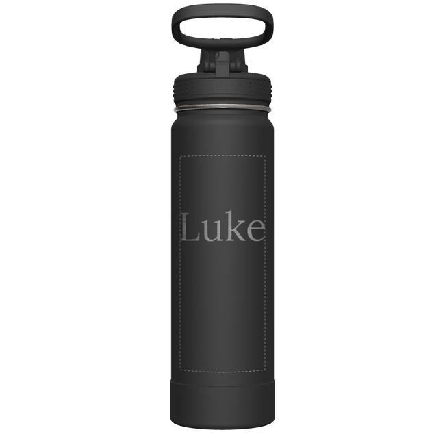 Actives Water Bottle With Spout Lid - customized