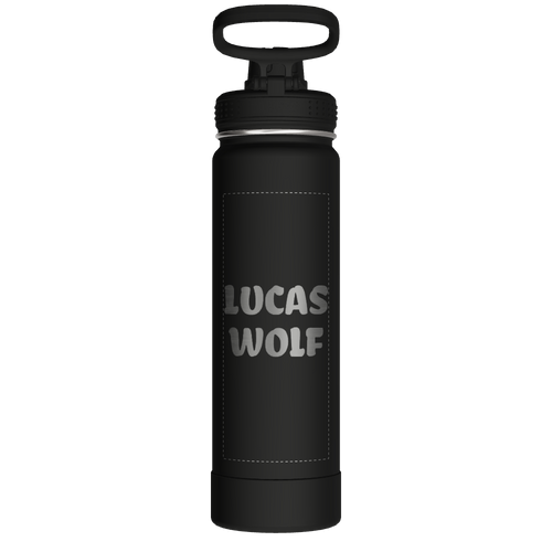 Actives Water Bottle With Spout Lid - customized