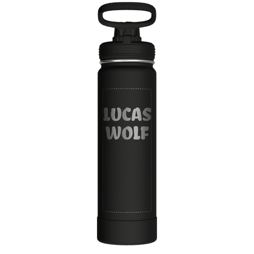 Actives Water Bottle With Spout Lid - customized