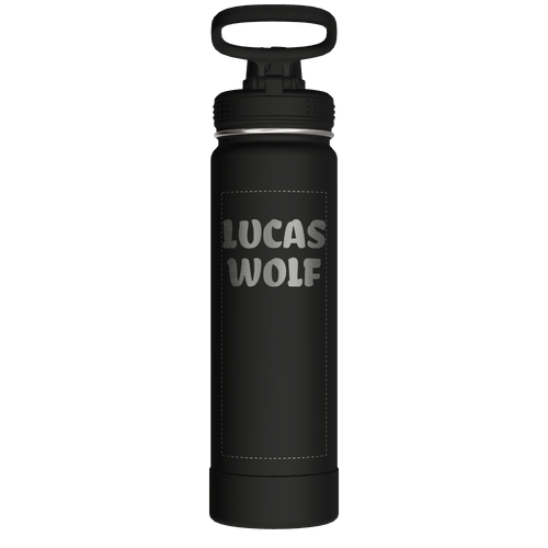 Actives Water Bottle With Spout Lid - customized