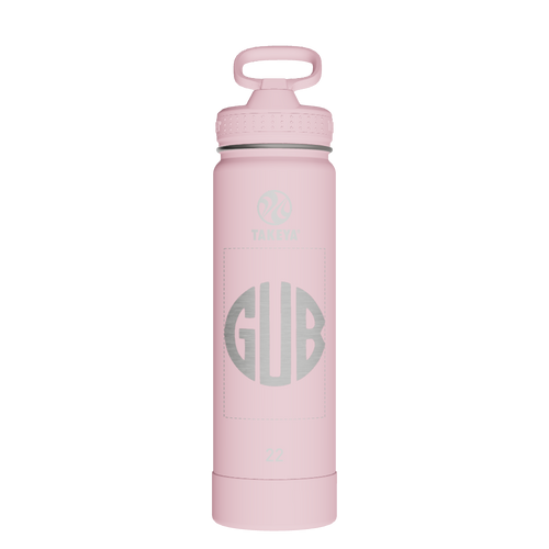 Actives Water Bottle With Straw Lid - customized