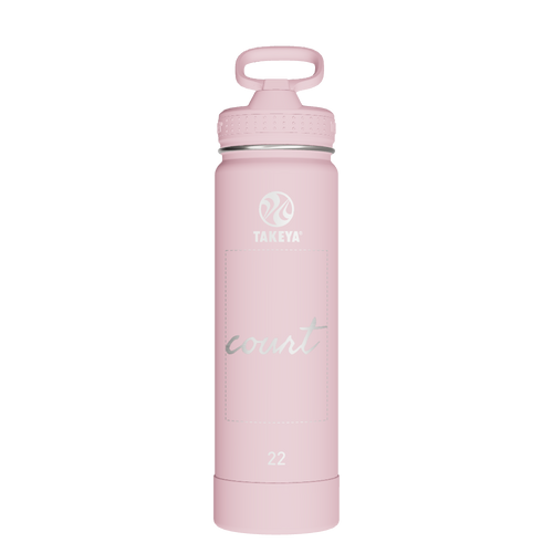 Actives Water Bottle With Straw Lid - customized