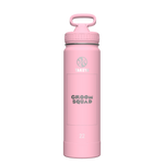 Actives Water Bottle With Straw Lid - customized