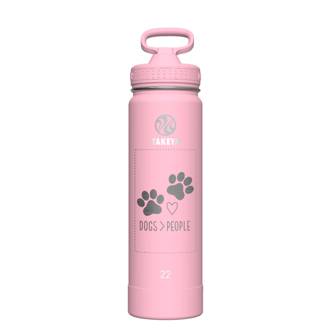 Actives Water Bottle With Straw Lid - customized