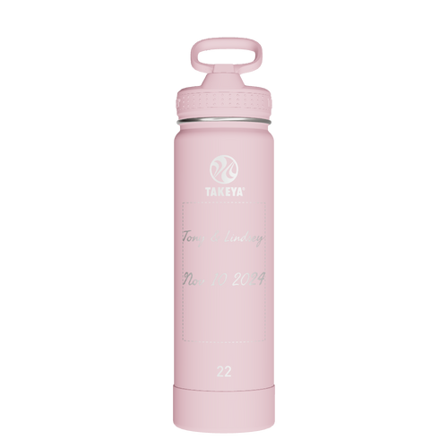 Actives Water Bottle With Straw Lid - customized