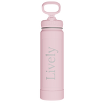 Actives Water Bottle With Straw Lid - customized