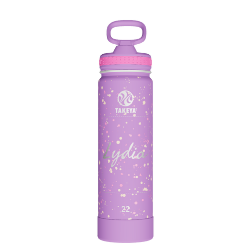 Actives Water Bottle With Straw Lid - customized