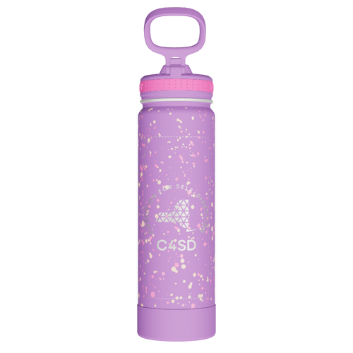 Actives Water Bottle With Straw Lid - customized