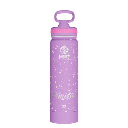 Actives Water Bottle With Straw Lid - customized