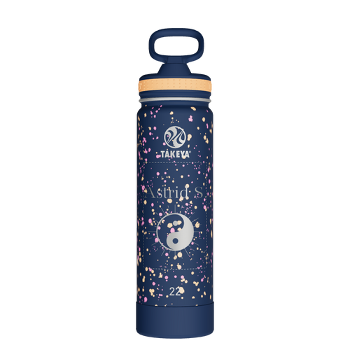 Actives Water Bottle With Straw Lid - customized