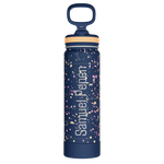 Actives Water Bottle With Straw Lid - customized