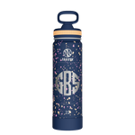 Actives Water Bottle With Straw Lid - customized