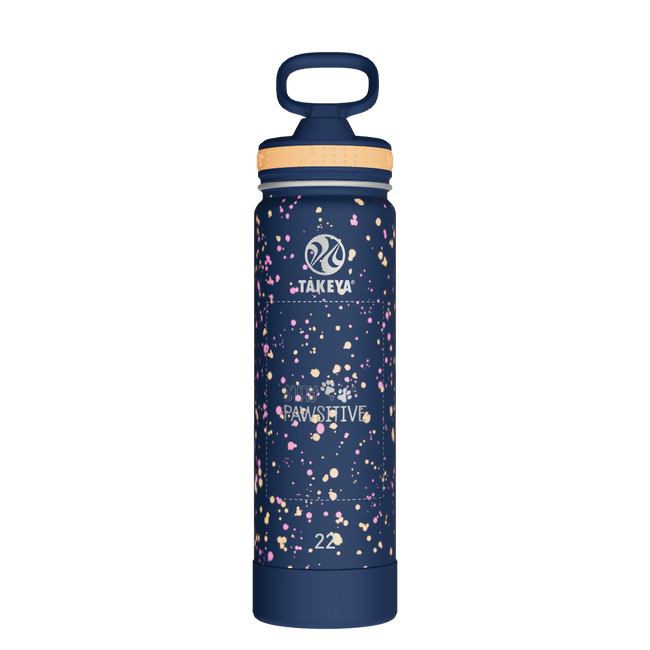 Actives Water Bottle With Straw Lid - customized
