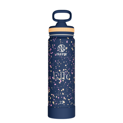 Actives Water Bottle With Straw Lid - customized