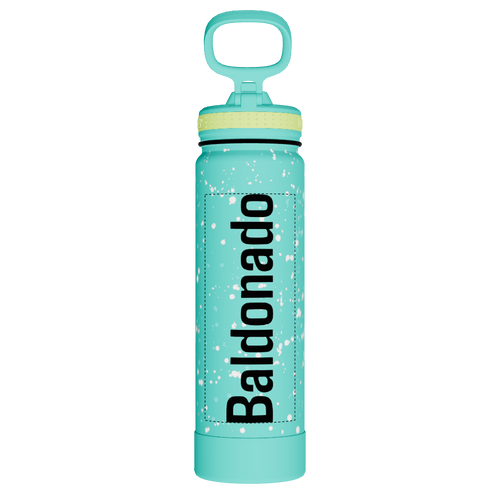 Actives Water Bottle With Straw Lid - customized